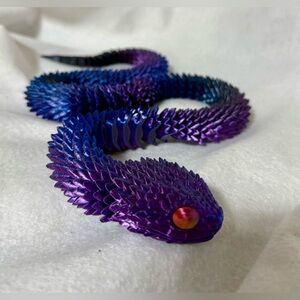 3D-Printed Articulated Snake Toy